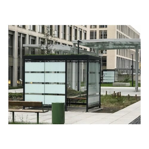 Wartehalle Modell K2 a/a, einseitig