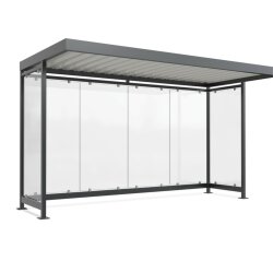 Wartehalle Modell K4 a/a, einseitig