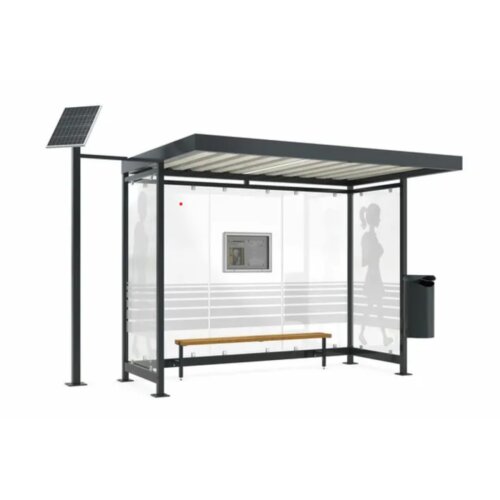 Wartehalle Modell K4 b/b, einseitig