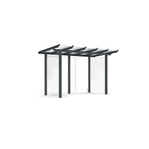 Wartehalle Modell P12, einseitig