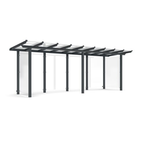 Wartehalle Modell P14, einseitig