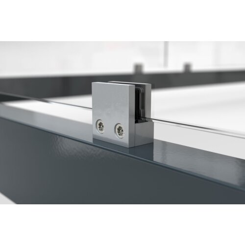 Wartehalle Oslo, Breite 2995 mm, Höhe 2540 mm, ohne Überpflasterung