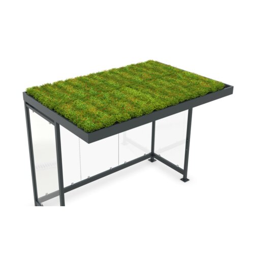 Dachbegrünung GREEN+ für alle Modelle K3 Variante GREEN+ Economy für Überdachung K3