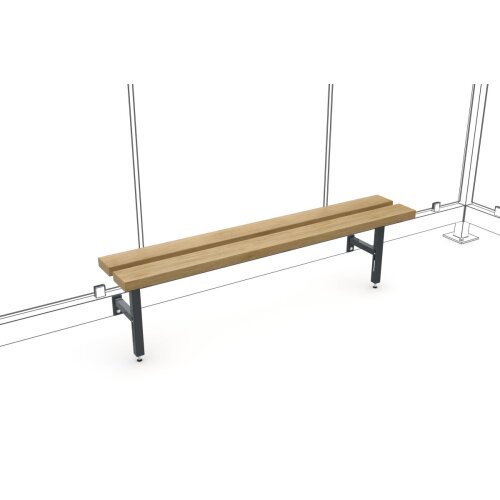 Sitzbank RelaxNature II, Breite 1500 mm Breite 1500