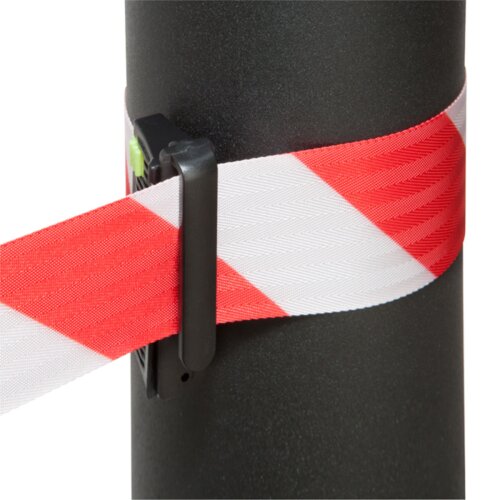 Gurtclip für Absperrsystem Eco-Line Befestigung am Gurtendstück