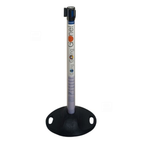 Personenleitsystem P-Line Famous Clear aus Kunststoff Gurtlänge 4m