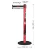 Personenleitsystem P-Line Print Gurt Farbe rot Verschluss mit Gurtendstück (Standard)