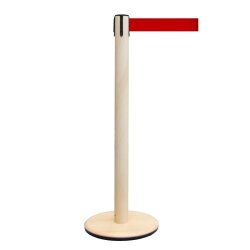 Personenleitsystem P-Line ECO aus Eschenholz, rot, 2,3 m