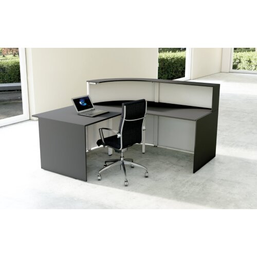 Empfangstheke Cercia 195 cm breit mit Beratungsplatz