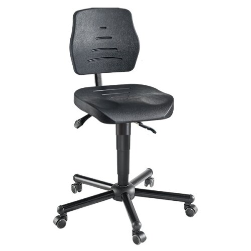 Arbeitsdrehstuhl tief Sitz aus PU