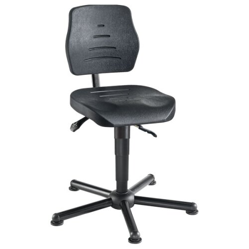 Arbeitsdrehstuhl tief Sitz aus PU