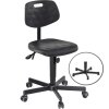 Arbeitsdrehstuhl tief PU manuelle Höhenverstellung
