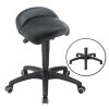 Hocker Sattel tief Kunstleder