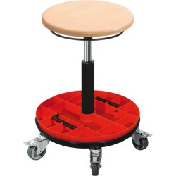 Arbeitshocker Pro Buche mit Toolbox