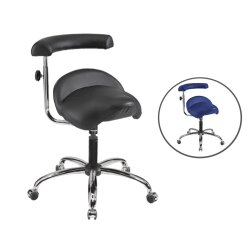 Sattelhocker hoher Verstellbereich mit Lehne