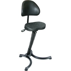 Stehhilfe PU nicht drehbar mit Rückenlehne