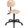 Arbeitsdrehstuhl tief mit Sitz Buche