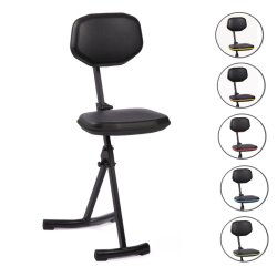 Stehhilfe mit verschiedenen Zierstreifen