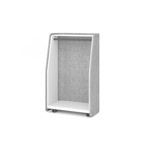 Garderobe Mobil mit Schallschutz