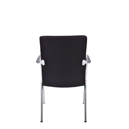 Komfort Besucherstuhl mit Polsterrücken