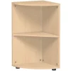 Eckabschlussregal 2 Ordnerhöhen 72 cm hoch 40 cm breit