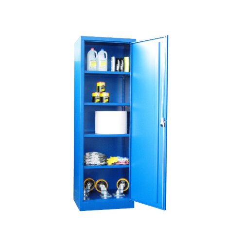 Stahlschrank 195 cm hoch,  64 cm breit,  50 cm tief