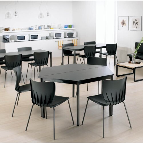 Schulungstisch Serie Style, 80 cm tief