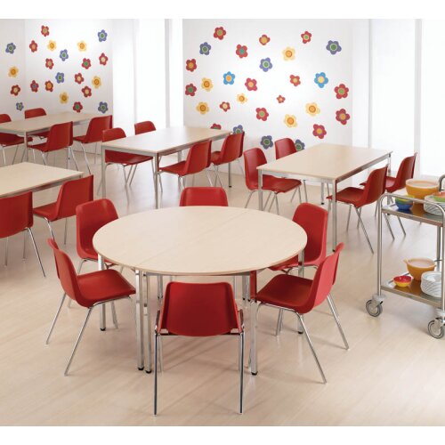 Schulungstisch Serie Style, 80 cm tief