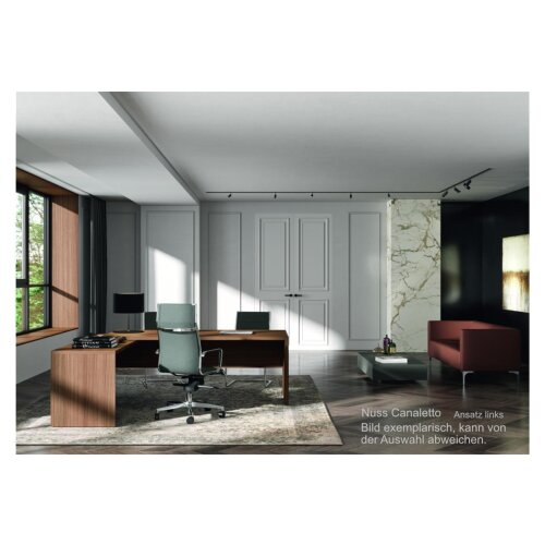 Schreibtisch Winkelkombination - Serie Davos