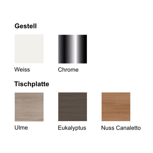 Konferenztisch mit Kufengestell