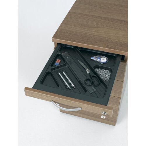 Standcontainer mit 4 Metall-Schubladen+ Utensilienschubfach