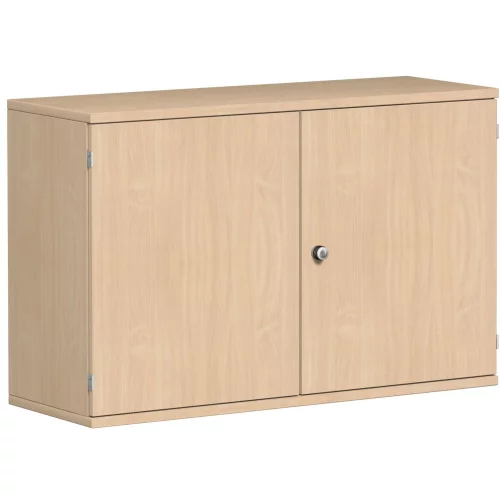 Aktenschrank 2 Ordnerhöhen, 120 cm breit