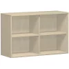 Aktenregal, 2 Ordnerhöhen, 120 cm breit