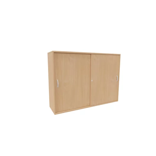 Schiebetürenschrank 3 Ordnerreihen, 160 cm breit