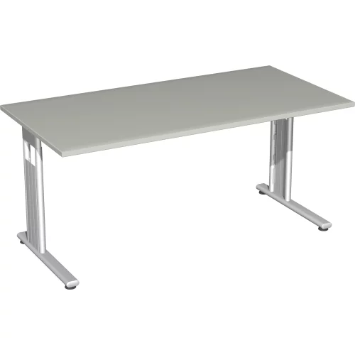 Schreibtisch feste Höhe 160 x 80 cm