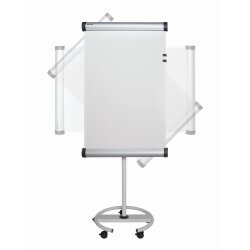 Flipchart Profi auf Rollen drehbar