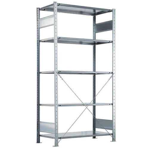 Anbaufeld Lagerregal Stecksystem Fachlast 150 kg, Höhe 200 cm