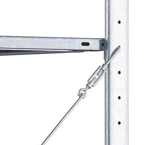 Anbaufeld Steckregal Fachlast 150 kg, Höhe 300 cm