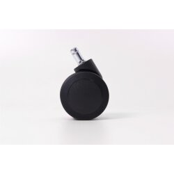 Set mit 5 Stck Drehstuhlrollen Durchmesser 65mm