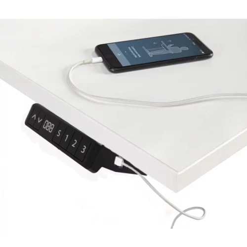 Schreibtisch elektrisch höhenverstellbar Serie EHT3 120 x 80