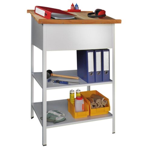 Stehpult mit 2 Fachböden