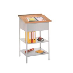Stehpult mit 2 Fachböden