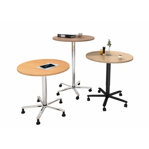 Rundtisch höhenverstellbar 72-114 cm
