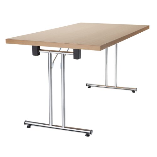 Klapptisch mit 3,8 cm starker Platte 160 x 80 cm